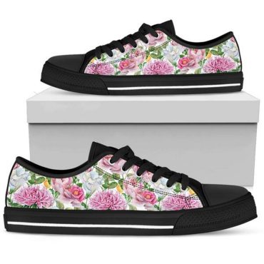 Floral Sneakers, Women's Sneakers, Customized Low Top, Sneaker Shoes, Sporty, Summer Shoes, Fashion Sneakers, Casual Womens Shoes, Footwear