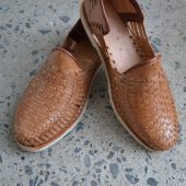 Mens Huarache Sandal ~ All Sizes Boho- Hippie Vintage ~ Mexican Style ~ Colorful Leather ~ Mexican Huaraches ~ Shoes  ~ Shoes  Leather