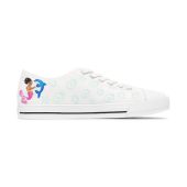 Women's Low Top Mermaid and Dolphin Sneakers