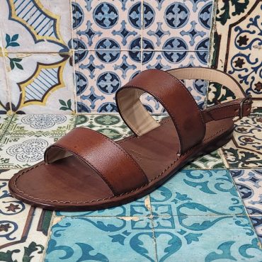 Handmade Men's Sandals made with quality materials: genuine leather and genuine leather 100% Made in Italy Handmade Sandals for Man