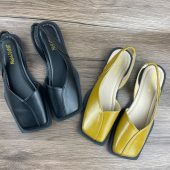 Women's shoes, women's sandals, slippers, vintage shoes, black shoes, fruit green shoes, flat shoes