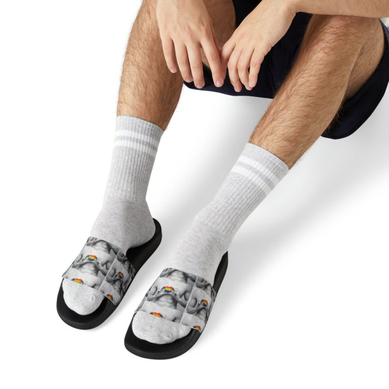 Men's PU Slide Sandals