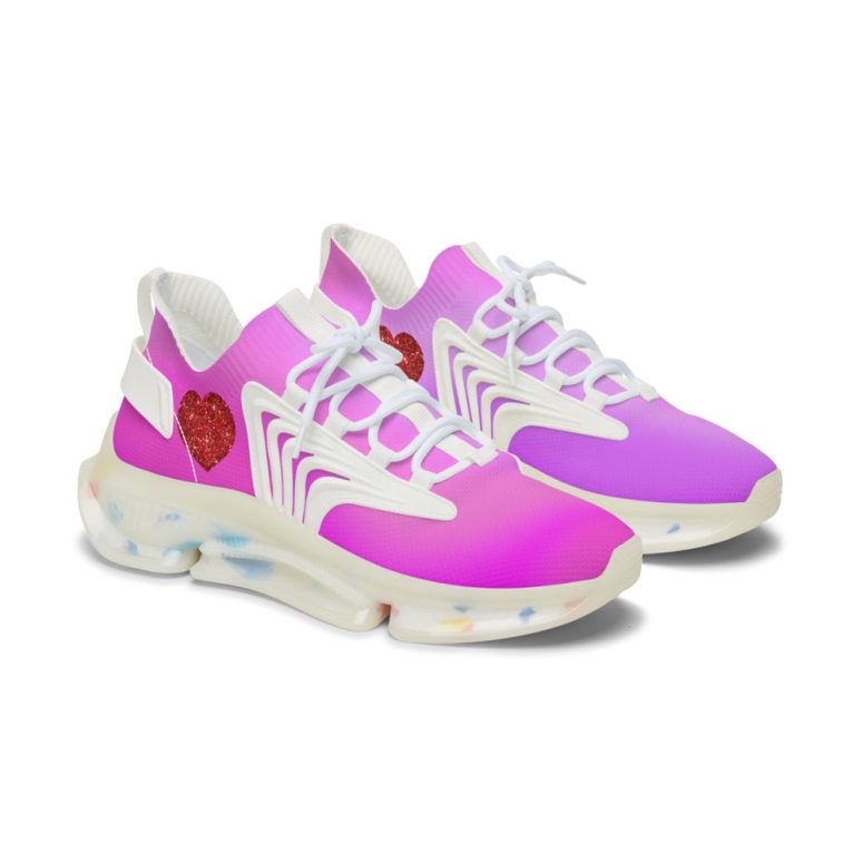 Women's Mesh Sneakers, Men's Mesh Sneakers Print on Demand, Custom Sneaker Design, Personalized Shoes, Unique Athletic Footwear Design
