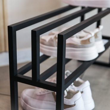 Metal Shoe Industrial Metal, Metal Shoe Rack For Gift, Schuhregal Modern,Minimal Shoe Rack, Entryway Organization for shoes, Metal Shoe Rack