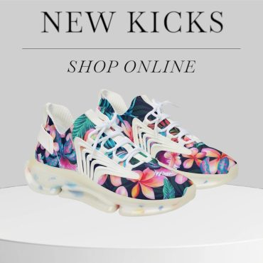 Women's Hawaiian Polynesian Mesh Sneakers. Cute Womens Shoes. Trending now.