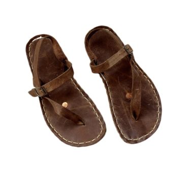 Men Grounding Sandals | Visions Leather | Sustainable Handmade Leather Men Traveler Sandals | Copper Rivets