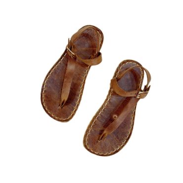 Men Grounding Sandals | New Crazy Brown | Sustainable Handmade Leather Men Traveler Sandals | Copper Rivets