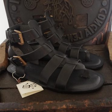 Men's gladiator sandals Mario Doni, men's sandals in flexible leather and genuine leather, men's thong sandals, gift for him, roman sandals