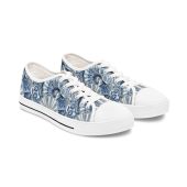 Sea Women's Sneakers: Stylish Low Top Shoes, Beach-Inspired Summer Footwear for Ocean Lovers