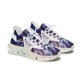 Vibrant Women's Mesh Sneakers with Colorful Geometric Design, Trendy Athletic Shoes for Fitness, Casual Wear, Gift Idea, Summer Style