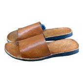 BRADOR Jack Brown Slide Sandals Men