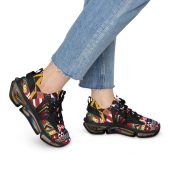 Bohemian Style Women's Mesh Sneakers - Vibrant Fashionable Footwear, Casual Sneakers, Colorful Athletic Shoes, Unique Gift for Her, Summer