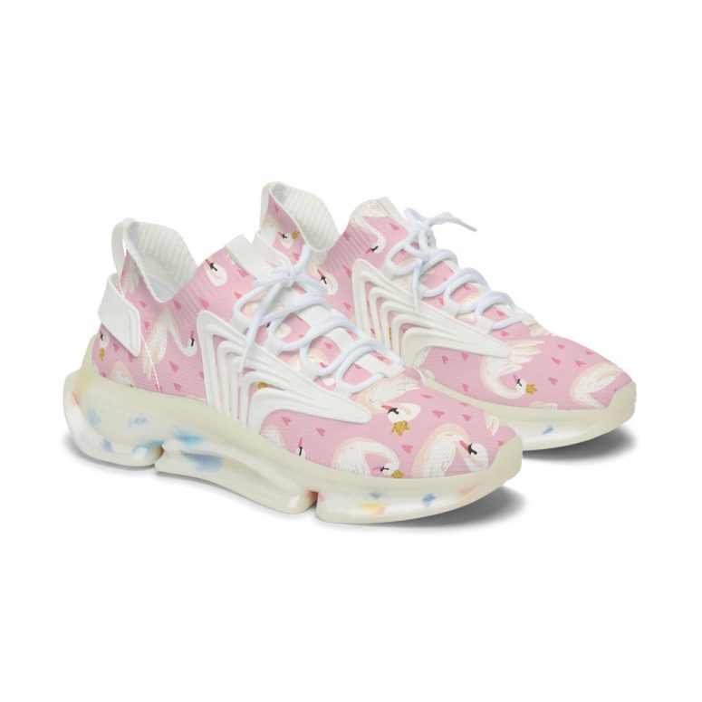 White Swan Women's Mesh Sneakers