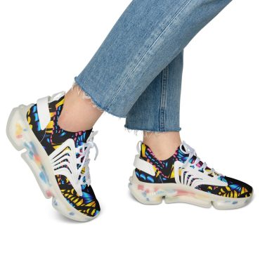 Breathable Women's Mesh Sneakers, Casual Walking Shoes, Lightweight Lace-Up Athletic Footwear, Summer Sneaker Collection, Trendy Mesh Sports