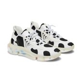 Women's Cow Print Mesh Sneakers