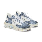 Mesh Sneakers - Cool Ice Design, Women's Athletic Shoes, Trendy Sneakers, Sporty Shoes, Stylish Footwear