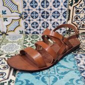 Handmade Men's Sandals made with quality materials: genuine leather and genuine leather 100% Made in Italy Handmade Sandals for Man