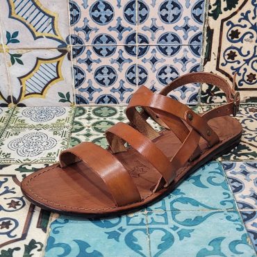 Handmade Men's Sandals made with quality materials: genuine leather and genuine leather 100% Made in Italy Handmade Sandals for Man