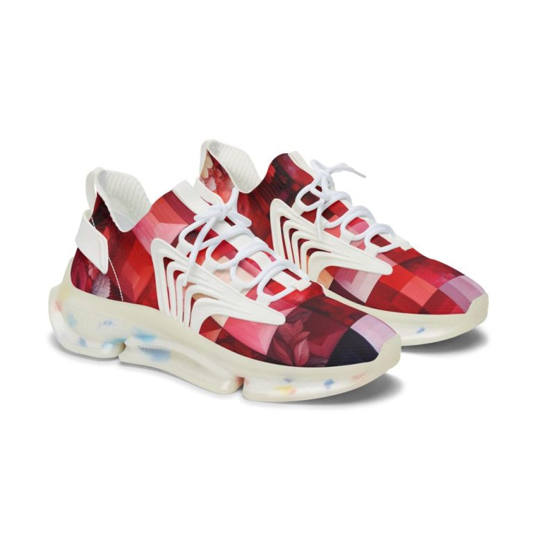 Mesh Sneakers, Spring Style Women's Footwear, Fashionable Sneaker Shoes, Breathable Athletic Trainers, Trendy Walking Shoes, Comfortable