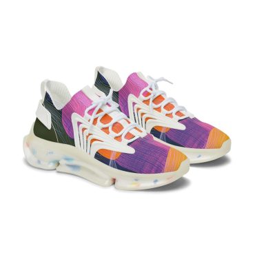 Colorful Women's Mesh Sneakers - Trendy Athletic Footwear