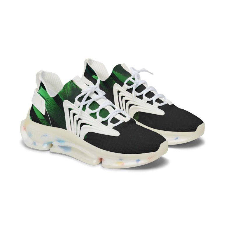 Trendy Women's Mesh Sneakers with Eye-Catching Color Accents, Stylish Athletic Footwear, Casual Sneakers, Sporty Fashion for Any Occasion,