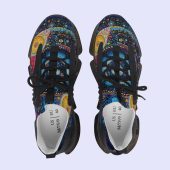 Sneakers, Mystical Harmony Women's Mesh Shoes for Good Vibes, Breathable Memory Foam, Casual Athletic Footwear, Yoga Shoes, Comfortable