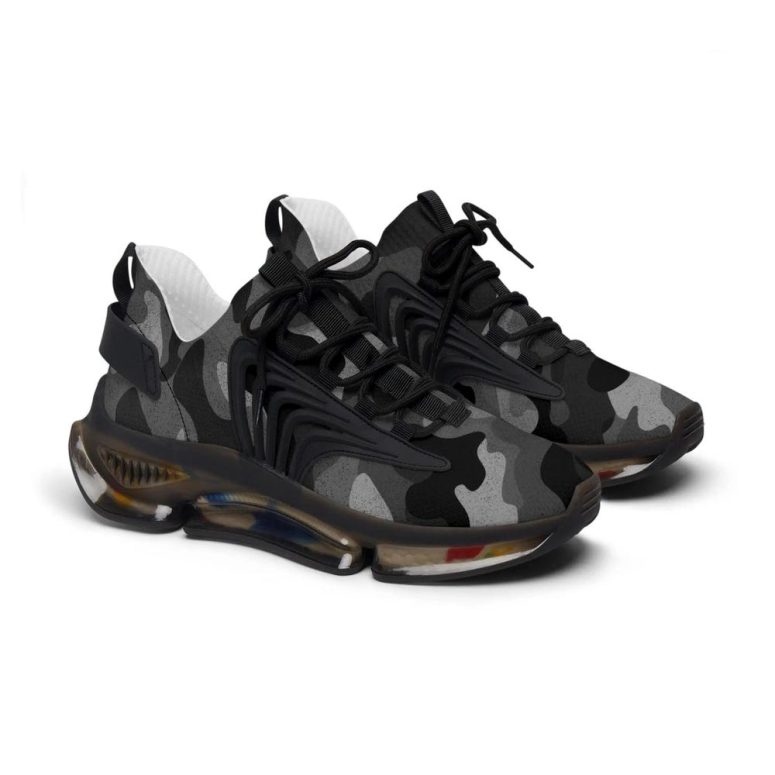 Trendy CAMO Women's Mesh Sneakers - Stylish Athletic Footwear for Fitness, Casual Wear, Running, Gift for Her, Lightweight Comfort