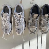 Unique Floating Shoe Display