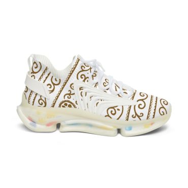 Mesh Sneakers, Stylish Women's Shoes with Elegant Pattern, Perfect for Casual Outings and Gifts, Comfort Footwear for Everyday Wear