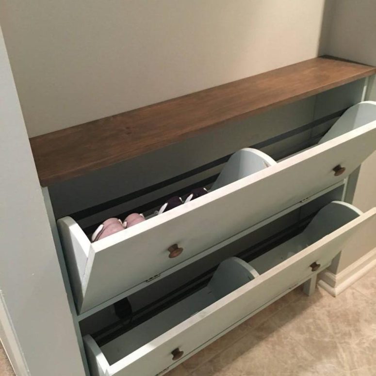Diy Wooden Shoe rack | DIY Plans Shoe organizer Shoe storage Shoe cabinet Wooden shoe rack Storage Entryway Storage Woodwork Plan PDF