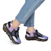 Mesh Sneakers for Women | Iridescent Athletic Shoes, Trendy Casual Footwear for Active Lifestyle, Fashion Walk