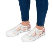 Sneakers, Soft Cherry Blossom Design, Women's Shoes, Floral Fashion, Casual Footwear