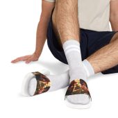 Artistic Men's Sandals - Stylish Summer Comfort, Pool Slides, Beach Footwear, Unique Gift for Him, Vacation Essentials