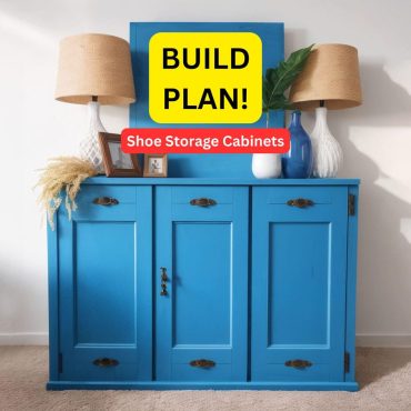 Diy Wooden Shoe rack | DIY Plans Shoe organizer Shoe storage Shoe cabinet Step‑by‑Step DIY Furniture Entryway Storage Woodwork Plan PDF