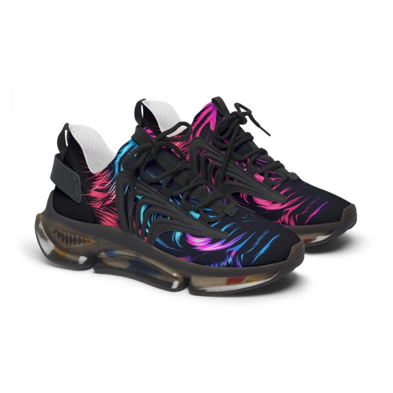 Vibrant Women's Mesh Sneakers | Stylish Athletic Footwear for Fitness, Casual Wear, and Everyday Use, Unique Design for Summer