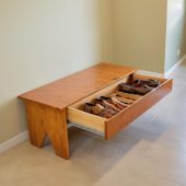 Shoe bench storage, shoe rack plans , bench for shoes , mid century modern shoe stand , wood shoe rack home decor